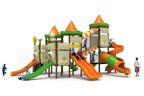 Kale Temalı Oyun Grubu B-200 PRK-207 | Temalı Metal Oyun Grupları | Erse Kent Mobilyaları